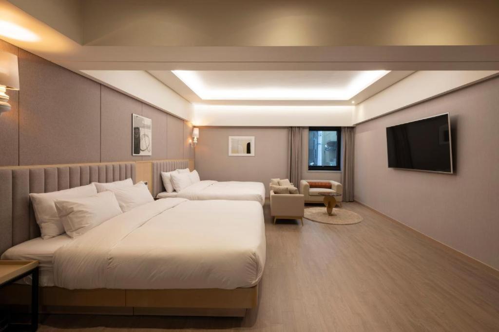 Hound Hotel Yeonsan Ciudad Metropolitana de Ciudad Metropolitana de Busan Exterior foto